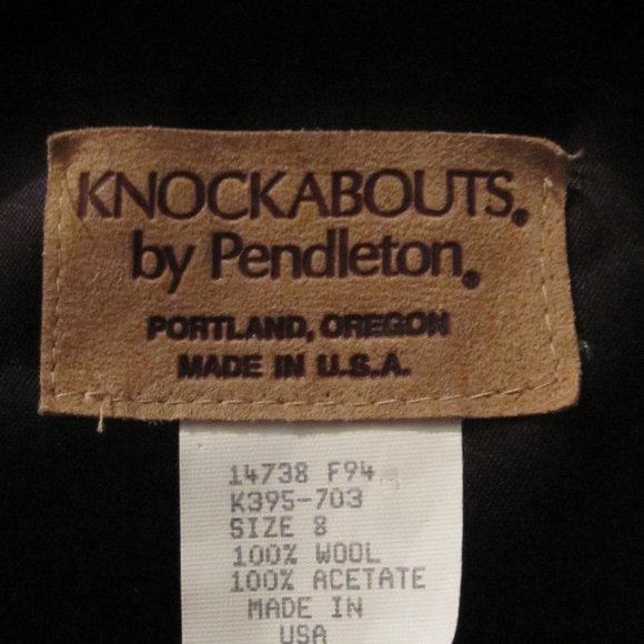 Knockabouts By Pendleton Wool Aztec Vest 8 - Picture 6 of 6